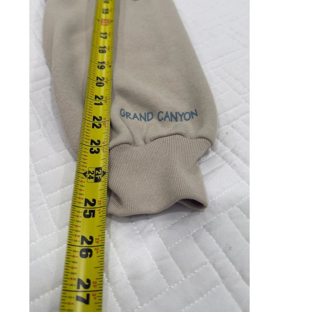 Fred Harvey‎ Trading Company Grand Canyon Feather Fleece Jacket Tan Women L/XL